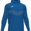  Joma Berna 2 Giacca Sportiva Light jacket Uomo con TASCHE a ZIP Cappuccio -Azzurro - 7000