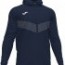  Joma Berna 2 Giacca Sportiva Light jacket Uomo con TASCHE a ZIP Cappuccio -Azzurro - 7002