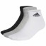 Adidas Calzettoni Socks cotone Cushioned Sportswear Ankle Socks 3 Paia Unisex 0