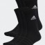  Adidas Calze calzini Unisex Nero cotone Cushioned Sportswear 6 Paia 1