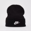  Nike Cappello Berretto Nero Woolie Beanie PEAK Unisex 2