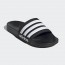  Ciabatte Sandali pantofole UOMO Adidas Adilette Shower Nero Bianco 2