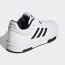  Scarpe Sneakers Bambino Ragazzo Donna Adidas Tensaur Sport Lace Bianco Nero 6