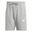  Pantaloncini Shorts UOMO Adidas Essentials French Terry 3-Stripes Grigio 6