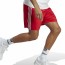  Pantaloncini Shorts UOMO Adidas 3 Stripes Chelsea Woven Rosso con tasche 3