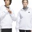  Giacca Sportiva Cappuccio UOMO Adidas Bianco Future Icons 3-Stripes Full Zip 6