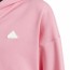  Giacca tuta felpa cappuccio Ragazzi Adidas Future Icons 3-Stripes Full-Zip Rosa 5