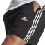  Pantaloncini Shorts UOMO Adidas 3 Stripes Chelsea Nero Bianco con tasche 3