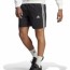  Pantaloncini Shorts UOMO Adidas 3 Stripes Chelsea Nero Bianco con tasche 0