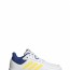  Scarpe Sneakers Bambini Unisex Adidas Tensaur Sport lace Bianco Blue Giallo 5