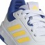  Scarpe Sneakers Bambini Unisex Adidas Tensaur Sport lace Bianco Blue Giallo 2