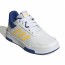  Scarpe Sneakers Bambini Unisex Adidas Tensaur Sport lace Bianco Blue Giallo 10
