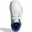  Scarpe Sneakers Bambini Unisex Adidas Tensaur Sport lace Bianco Blue Giallo 6