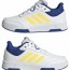  Scarpe Sneakers Bambini Unisex Adidas Tensaur Sport lace Bianco Blue Giallo 0