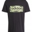  T-shirt maglia maglietta UOMO Adidas Nero Giallo Folded Sportswear Graphic 6