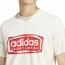  T-shirt maglia maglietta UOMO Adidas Beige Folded Sportswear Graphic 1