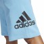  Pantaloncini Shorts UOMO Adidas Essentials Big Logo French Terry Azzurro 1