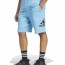  Pantaloncini Shorts UOMO Adidas Essentials Big Logo French Terry Azzurro 0