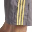 Pantaloncini Shorts UOMO Adidas Bermuda 3 Stripes Chelsea Woven Grigio Giallo 5