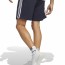  Pantaloncini Shorts UOMO Adidas Essentials French Terry 3-Stripes Blu 2
