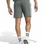  Pantaloncini Shorts UOMO Adidas Essentials French Terry 3-Stripes Grigio 2