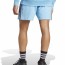  Pantaloncini Shorts UOMO Adidas Ess Single Jersey 3-Stripes 7 Azzurro 2
