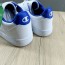  Scarpe Sneakers UOMO Champion Legacy New Court Low Bianco Azzurro Court 3