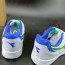  Scarpe Sneakers Bambino Donna Diadora Bianco Verde RAPTOR LOW GS 3