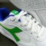  Scarpe Sneakers Bambino Donna Diadora Bianco Verde RAPTOR LOW GS 2