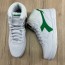  Scarpe Sneakers UOMO Diadora RAPTOR MID Bianco Crema Pisello Lifestyle 4