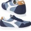  Scarpe Sneakers UOMO Diadora SIMPLE RUN Blu Tempo Libero 0