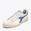  Scarpe Sneakers UOMO Diadora T2 Game L Low Waxed Suede Pop Bianco Azzurro 0