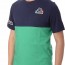  T-shirt maglia maglietta UOMO Kappa Verde Blue LOGO FEFFO Cotone Girocollo 3
