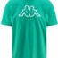  T-shirt maglia maglietta UOMO Kappa Verde LOGO CROMEN Cotone 3
