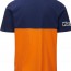  T-shirt maglia maglietta UOMO Kappa Arancione LOGO FEFFO Cotone 3