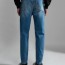  pantaloni casual Jeans denim UOMO Napapijri Celeste SOLVEIG Tasche senza zip 6