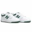  Scarpe Sneakers Unisex New Balance 480 Bianco Verde Lifestyle Tempo Libero 0
