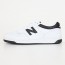  Scarpe Sneakers Unisex New Balance 480 LBK Bianco Nero Lifestyle 6