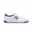 Scarpe Sneakers Unisex New Balance 480 LBL Bianco azzurro Lifestyle Court 5