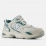  Scarpe Sneakers Unisex New Balance 530 Bianco Verde Lifestyle 4