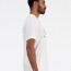  T-shirt maglia maglietta UOMO New Balance Bianco Stacked Logo 1