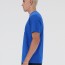  T-shirt maglia maglietta UOMO New Balance Azzurro Stacked Logo Cotone 1