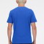  T-shirt maglia maglietta UOMO New Balance Azzurro Stacked Logo Cotone 2