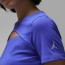  Intimo Tecnico DONNA Nike Viola Maglia Termica Jordan Keyhole shirt aderente 1