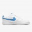  Scarpe Sneakers UOMO Nike Court Vision Low Next Nature Bianco Azzurro 8