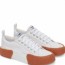  Scarpe Sneakers Unisex Superga Canvas 2660 Stripe Big Bumpers Bianco Lifestyle 0