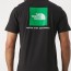  T-shirt maglia maglietta Girocollo UOMO The North Face Nero Optic REDBOX Tee 5