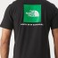  T-shirt maglia maglietta Girocollo UOMO The North Face Nero Optic REDBOX Tee 6