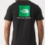  T-shirt maglia maglietta Girocollo UOMO The North Face Nero Optic REDBOX Tee 0