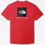  Maglia Allenamento Training T-shirt UOMO The North Face REAXION RED BOX TE 3